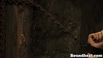 slave girls work naked and whipped under a hard cruel warden