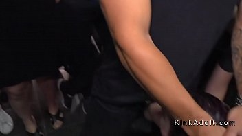 remote vibrator and butt plug in public