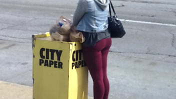 mom touching arm bus