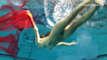 swimming pool bathed changing clothes nude