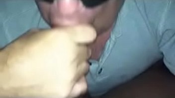 hubby sucks bulls cock eats cum
