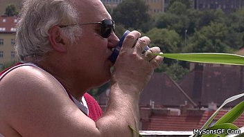 father forces sons gf porn