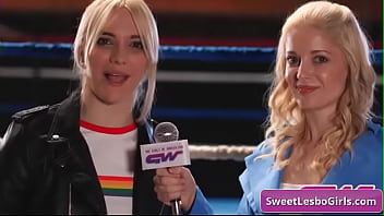 See these naughty lesbian hotties making out in the fight ring See these naughty lesbian hotties making out in the fight ring
