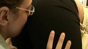 Taking a whiff of her ass and fine rimming Taking a whiff of her ass and fine rimming