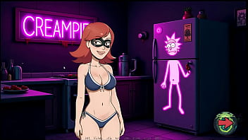 Portal porn demoniums parody hentai game ep 8 spooky succubus and evil morty