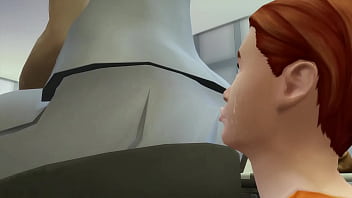 Fart sims face fart from mercy Fart sims face fart from mercy