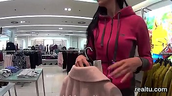 Glamorous czech kitten is seduced in the mall and poked in pov Glamorous czech kitten is seduced in the mall and poked in pov