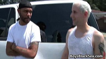 Black muscular gay dude fuck anally white twink hard 07 Black muscular gay dude fuck anally white twink hard 07