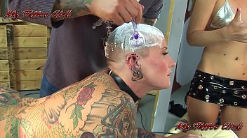 Tattooed milf model got dragon head tattoo Tattooed milf model got dragon head tattoo