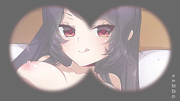 Chasing tails spying naughty scene