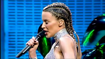 Kylie minogue silver dress Kylie minogue silver dress