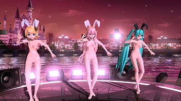 Hatsune miku rin y luka desnudas cómo conejas Hatsune miku rin y luka desnudas cómo conejas