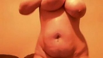 Huge natural tits bbw dildos fat pussy on webcam