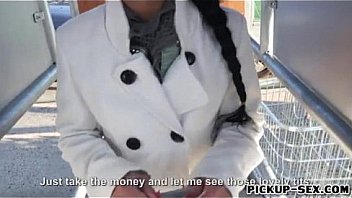 Tight eurobabe flashes tits and screwed for a few bucks Tight eurobabe flashes tits and screwed for a few bucks