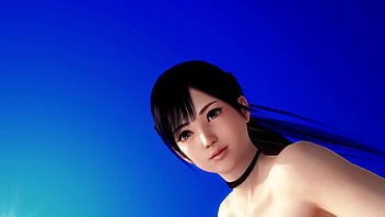 Kokoro wanted to sunbath in the nude and thought i was asleep