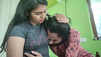 Desi couple enjoy sweet romance and gentle kisses Desi couple enjoy sweet romance and gentle kisses