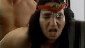 Hairy native american mature woman