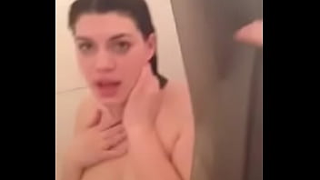 Me in the shower surprised by my friend Me in the shower surprised by my friend