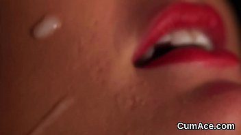 Awesome girl loves a deepthroat and plenty of cream on her face Awesome girl loves a deepthroat and plenty of cream on her face