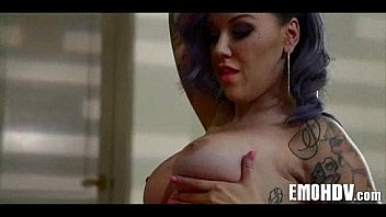 Emo babe with tats gets some dick 287