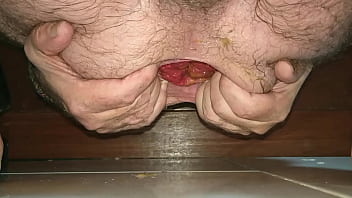 Giant plug stuffed in my loose hole backwards