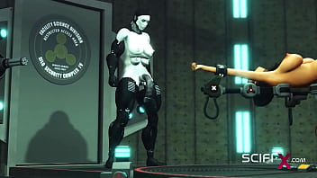 Sci fi sex machine a super sexy brunette gets fucked by humanoid robot shemale Sci fi sex machine a super sexy brunette gets fucked by humanoid robot shemale