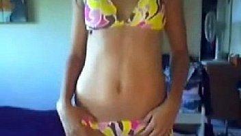 Teasing amateur webcam girl