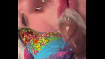 White slut gets real wataa ish while sucking clown dick White slut gets real wataa ish while sucking clown dick