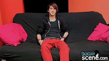 Andy wanks out his wad Andy wanks out his wad
