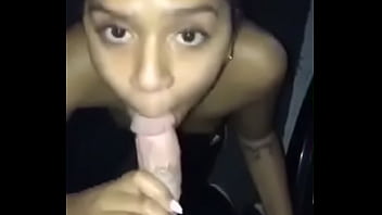 Ebony teen sucks dick outside Ebony teen sucks dick outside