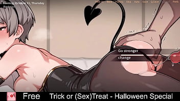 Trick or sex treat halloween special free game itchio visual novel adult anime eroge erotic halloween hentai nsfw porn slice of life