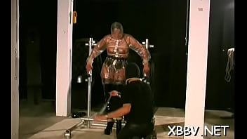 Floosy slowly getting naked to turn him on