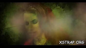 Lustful bondage for agreeable redhead slut