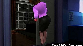 Foxy 3d cartoon ebony babe sucking on a hard cock Foxy 3d cartoon ebony babe sucking on a hard cock