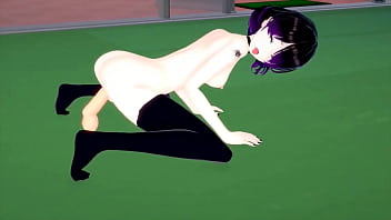 Pale sexy anime emo bitch cums four times and takes a big facial hentai anime Pale sexy anime emo bitch cums four times and takes a big facial hentai anime