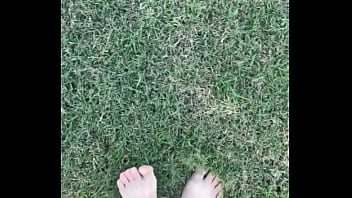 Feet on the grass with nails if you want more Feet on the grass with nails if you want more
