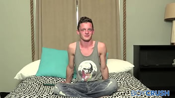 Fit twink jerking off his very big cock Fit twink jerking off his very big cock