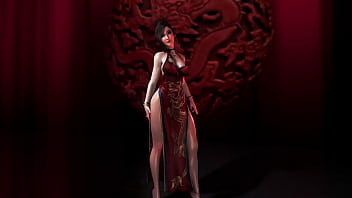 Hot young tifa wearing a lewd chinese dress and obscenely tempts you Hot young tifa wearing a lewd chinese dress and obscenely tempts you