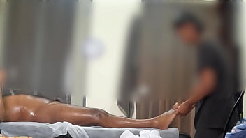Desi massage in a spa Desi massage in a spa