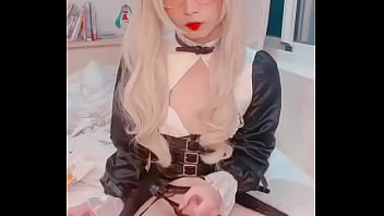 Ladyboy femboy cosplay Ladyboy femboy cosplay