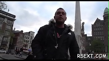 Hottie sucks dick with condom Hottie sucks dick with condom