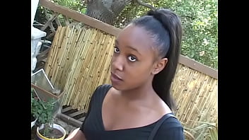 Cute african doll loves having her cunt poked hard with a long stick Cute african doll loves having her cunt poked hard with a long stick