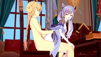 Genshin impact hentai aether & ganyu sucking hard dick & penetration Genshin impact hentai aether & ganyu sucking hard dick & penetration