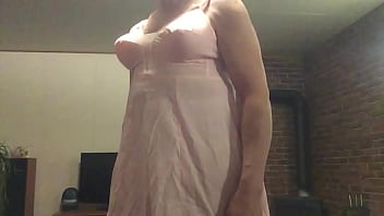Crossdresser pussy and lingerie