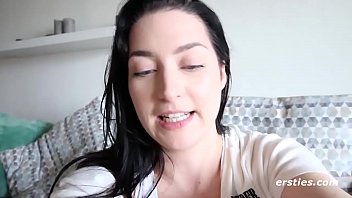 Big tit brunette likes to watch herself get off in the mirror Big tit brunette likes to watch herself get off in the mirror