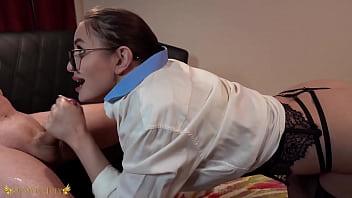 Busty blonde appeased boss with juicy sucking till oral creampie Busty blonde appeased boss with juicy sucking till oral creampie