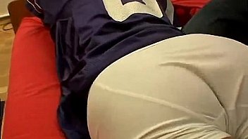 Weird spanking of a grown up man Weird spanking of a grown up man