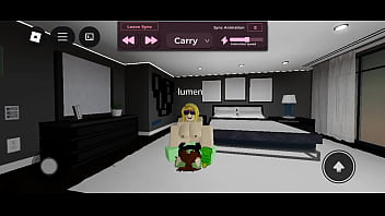 Follando en roblox