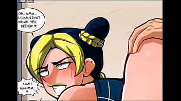 Jolyne es llenada de cum por la vagina Jolyne es llenada de cum por la vagina