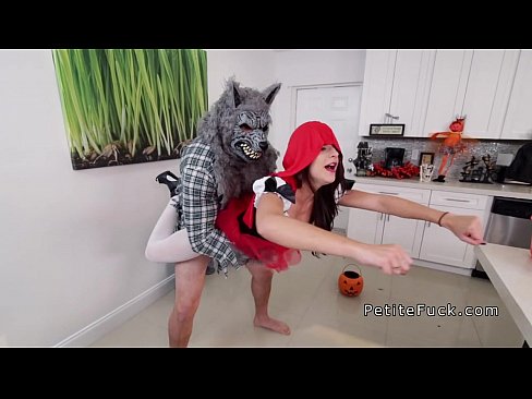 Little Red Riding Hood Takes Gigantic Penis From Cub